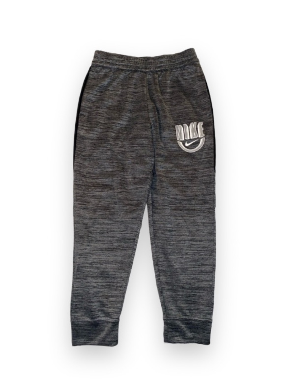 Nike Kids Charcoal Heather Jogger Pants with Logo